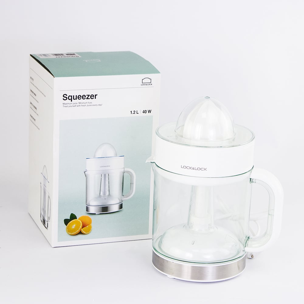 Máy Vắt Cam Thương Hiệu LocknLock - 1.2L - Màu Trắng - EJJ241, , large image number 1
